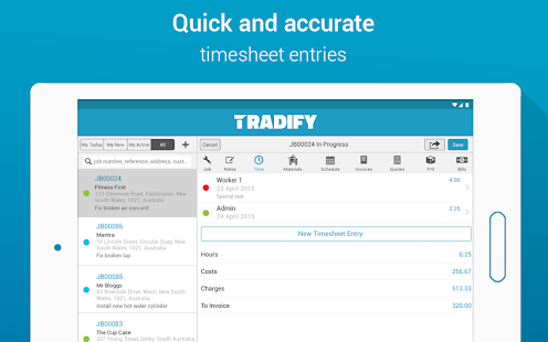 Tradify - Job management from quoting to invoicing 5.69.0 screenshots 11