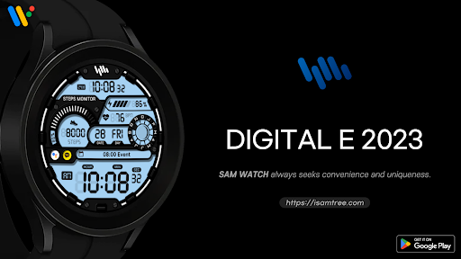 Android application SamWatch Digital E 2023 screenshort