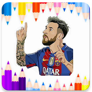 Lionel Messi Coloring apk