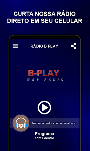Android application RÁDIO B PLAY screenshort