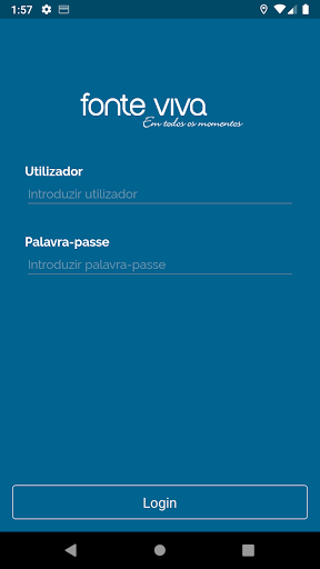 Android application FonteViva for Business screenshort