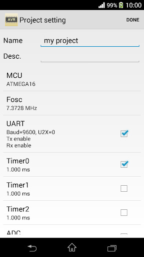 AVR Tutorial Screen 2