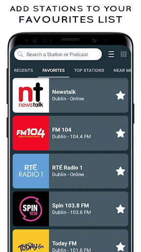Radio Ireland - FM Radio Screenshot 3 - AppWisp.com
