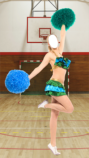 Cheerleaders Photo Montage