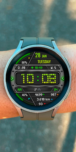 DIGI DRAMON WD112 Watch face