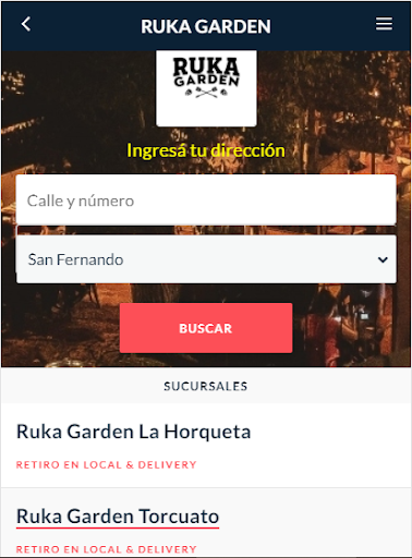 Android application Ruka Garden screenshort