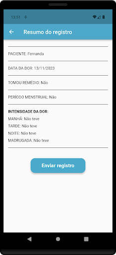 Diário da dor Screen 3