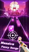 Beat gun hop EDM 3D music game Screenshot