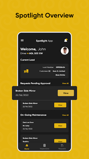 Android application Spotlight screenshort