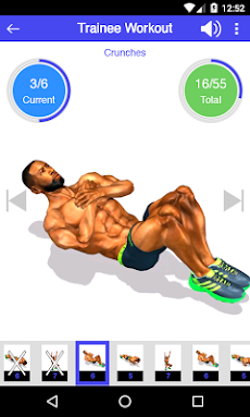 3D Home Workout(pushups,squatsのおすすめ画像5