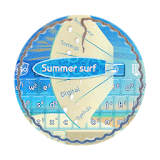Summer surf GO Keyboard icon