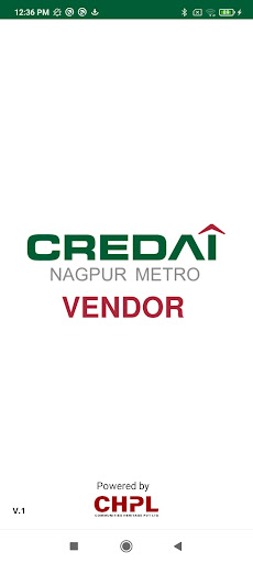 Android application Vendor Credai Nagpur screenshort
