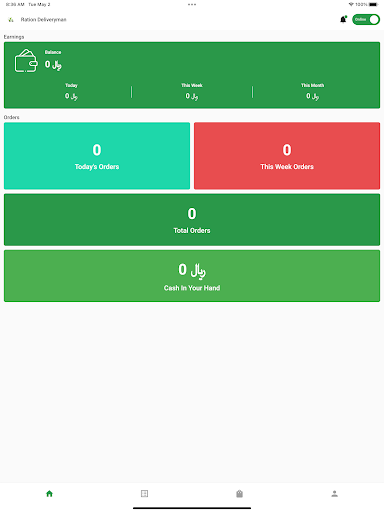 Ration Delivery Screen 3