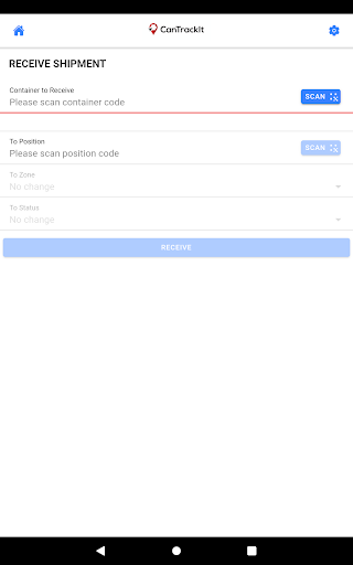 Android application CanTrackIt Mobile screenshort