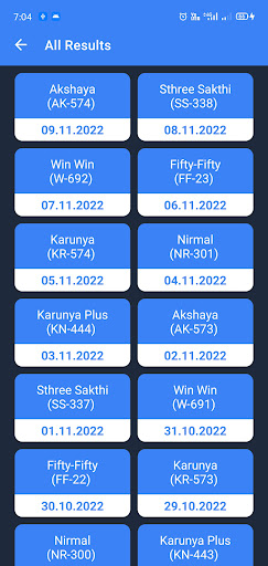 Android application KL Lotto All in One screenshort