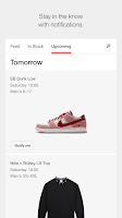 screenshot of Nike SNKRS: Find & Buy The Latest Sneaker Releases