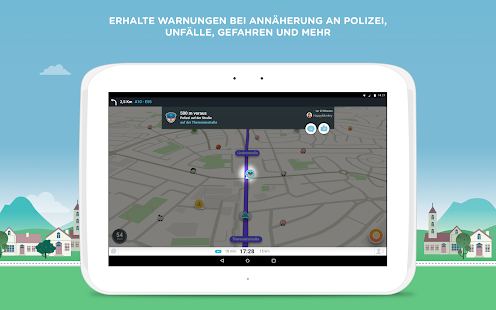 Waze - GPS, Echtzeit-Navigation, Karten & Verkehr Screenshot