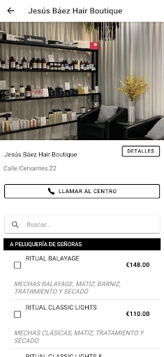 Jesus Baez Hair Boutique Screen 2