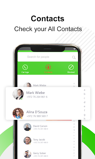 Number locator, caller ID Screen 2
