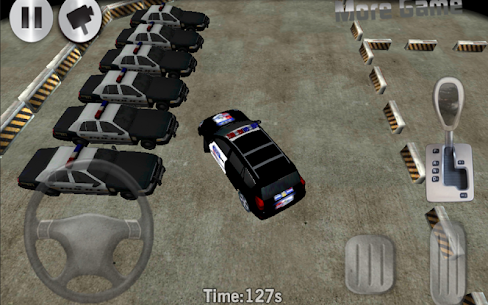 Police 3D Car Parking For PC 3