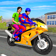 Police Speed Hero Bike Taxi Simulator