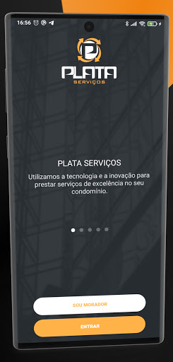 Android application Plata Serviços screenshort