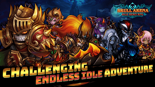 Télécharger Skull Arena: Idle Hero RPG APK MOD (Astuce) screenshots 1