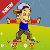 الفتى المتزلج - لعبة مغامرات icon