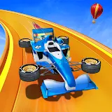 Flying Formula Car Race Game icon