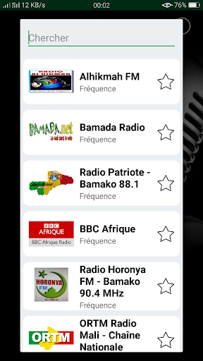 Android application Radio Mali screenshort