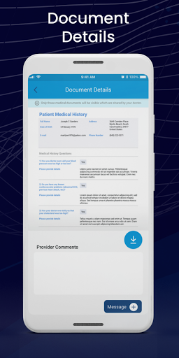 talkPHR Screen 2