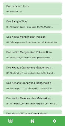 Android application Al-Fatihah screenshort