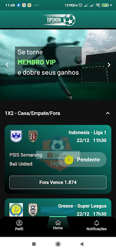 Android application TipsNOW screenshort