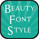 Beauty Font Style icon