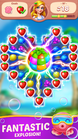 Game screenshot Fruit Diary - Match 3 Games hack