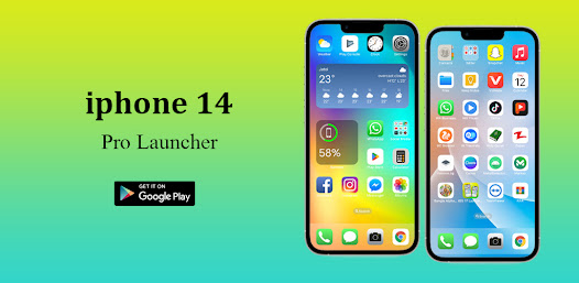 Screenshot 1 iPhone 14 Pro Launcher android