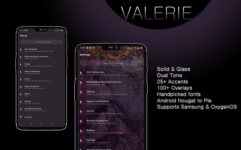 [Substratum] Valerie 16.9.0 APK + Мод (Unlimited money) за Android