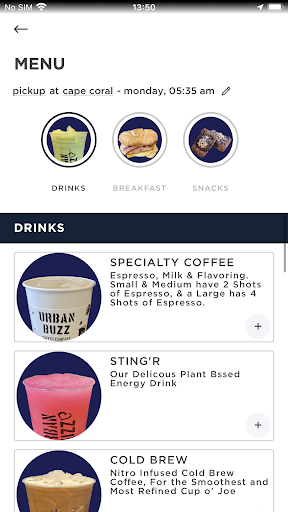 Urban Buzz Coffee Screen 3