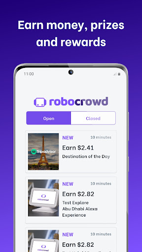 Android application Robocrowd screenshort
