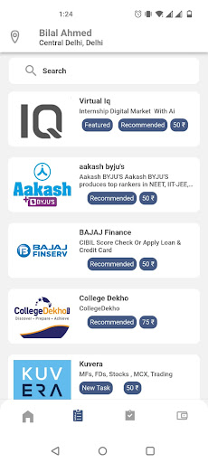 MIMY-Internship Freelance Jobs Screen 3