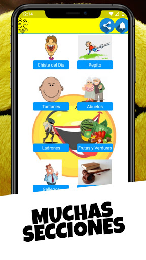 Android application Chistes Graciosos screenshort