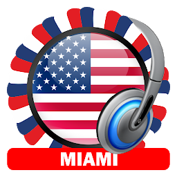 Gambar ikon Miami Radio Stations - USA
