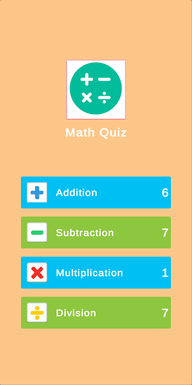 Math Quiz - 5 - (Android)