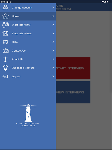 LCPtracker OnSite Screen 2