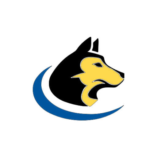 Shelby-Rising City Huskies logo