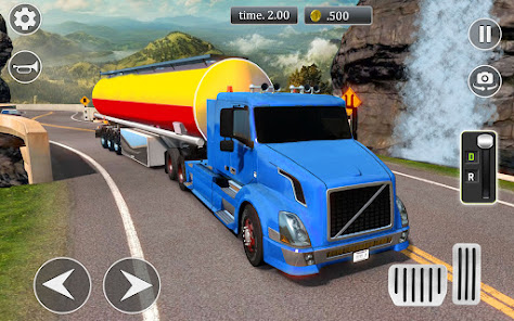 Oil Tanker Cargo Truck Games  screenshots 2