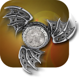 War of Flying Fidget Spinner Monsters 3D Sim icon