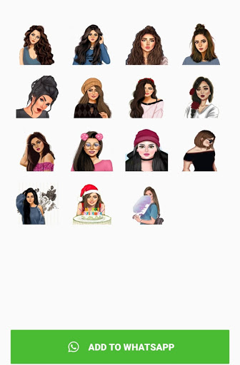 ملصقات بنات جيرلي كيوتِ