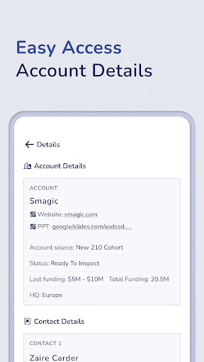 Sales Sparrow Screen 3