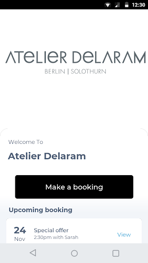 Android application Atelier Delaram screenshort